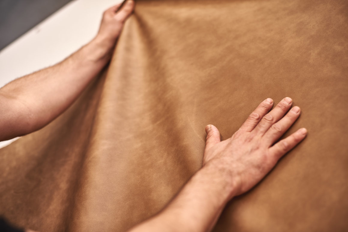 The leather production in the present